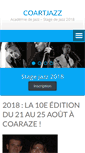 Mobile Screenshot of coartjazz.fr